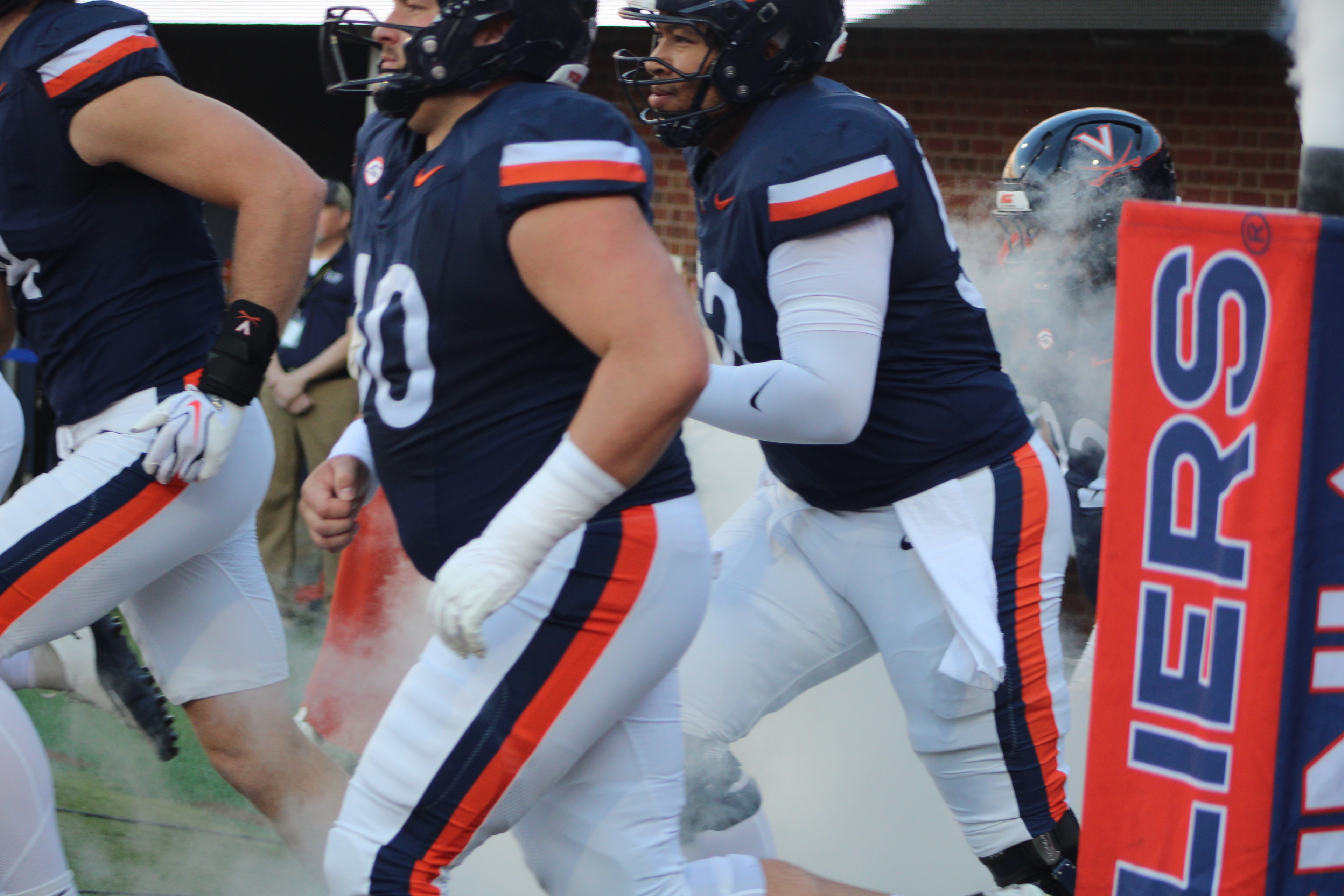 Fans at Virginia vs Delaware game day