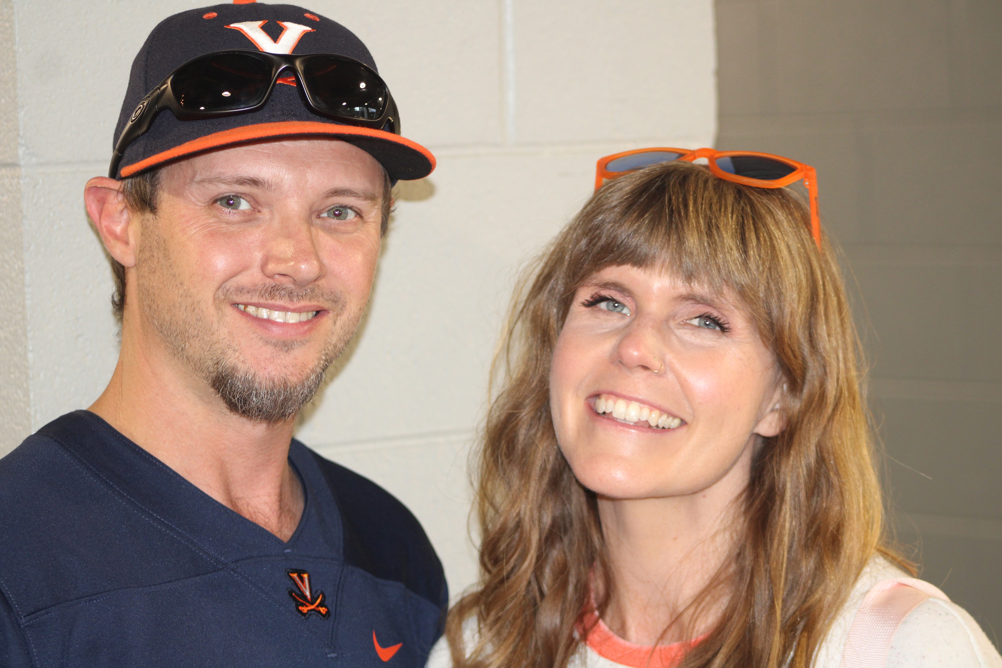 Fans at Virginia vs Delaware game day