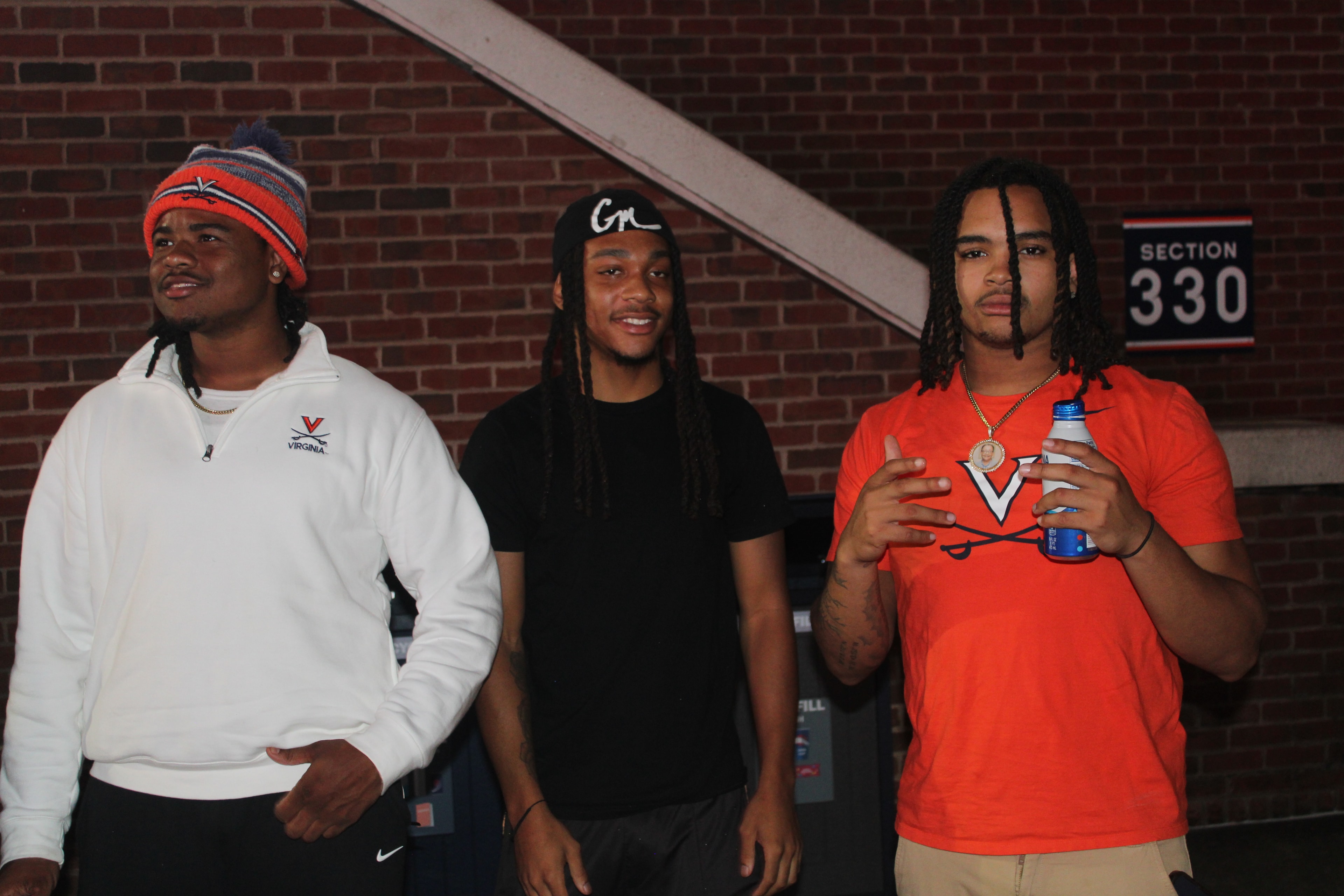 Fans at Virginia vs Norfolk State game day