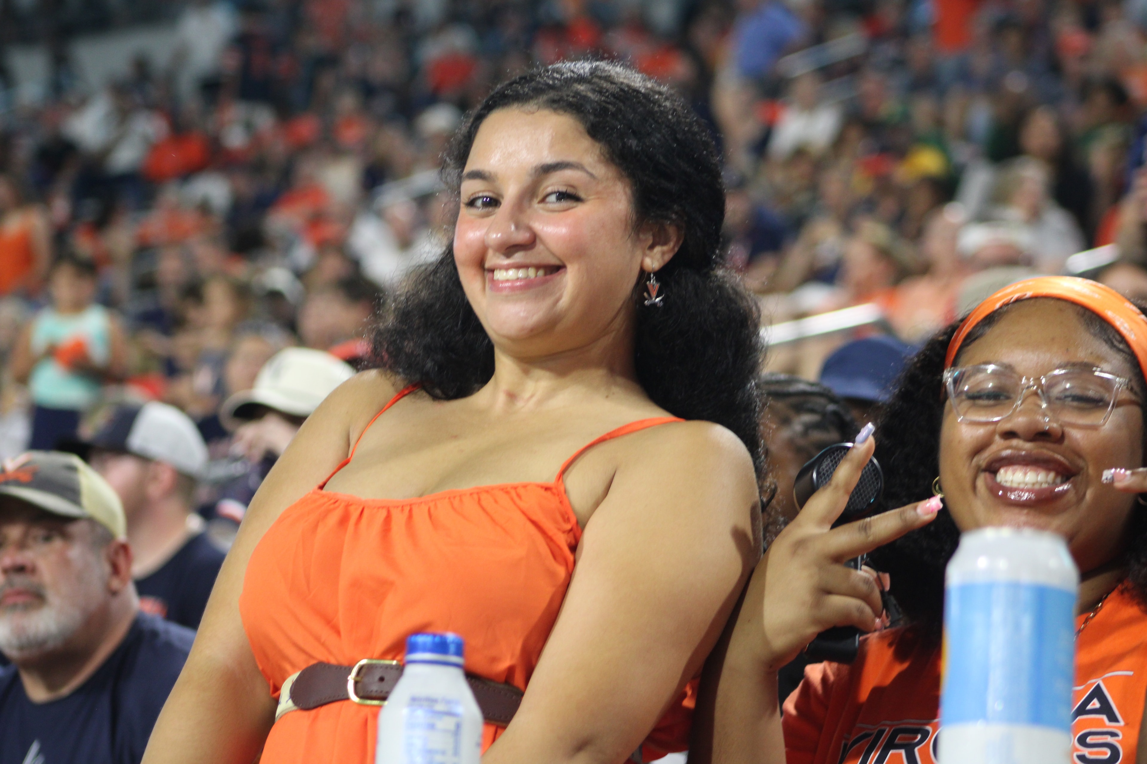 Fans at Virginia vs Norfolk State game day