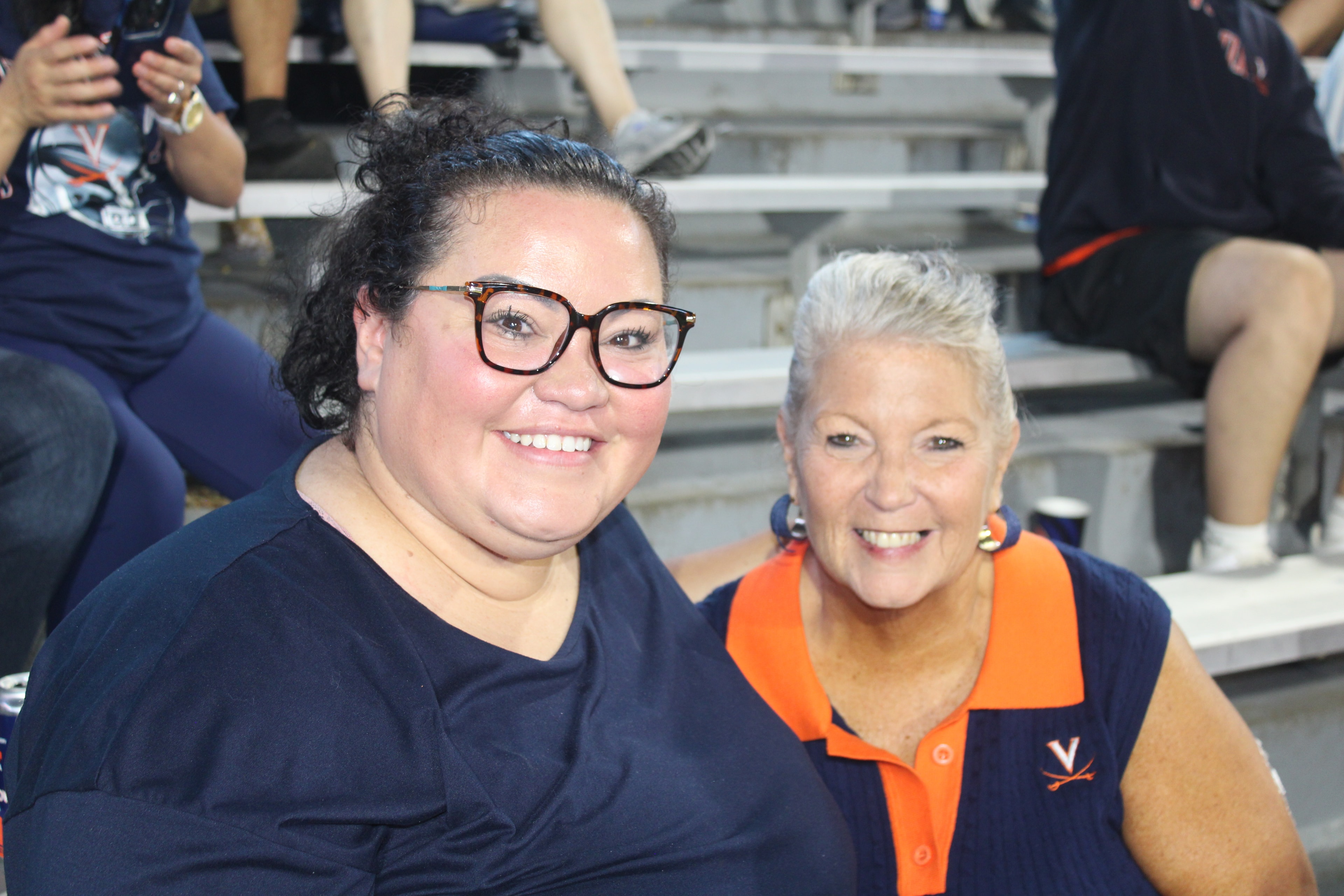 Fans at Virginia vs Norfolk State game day